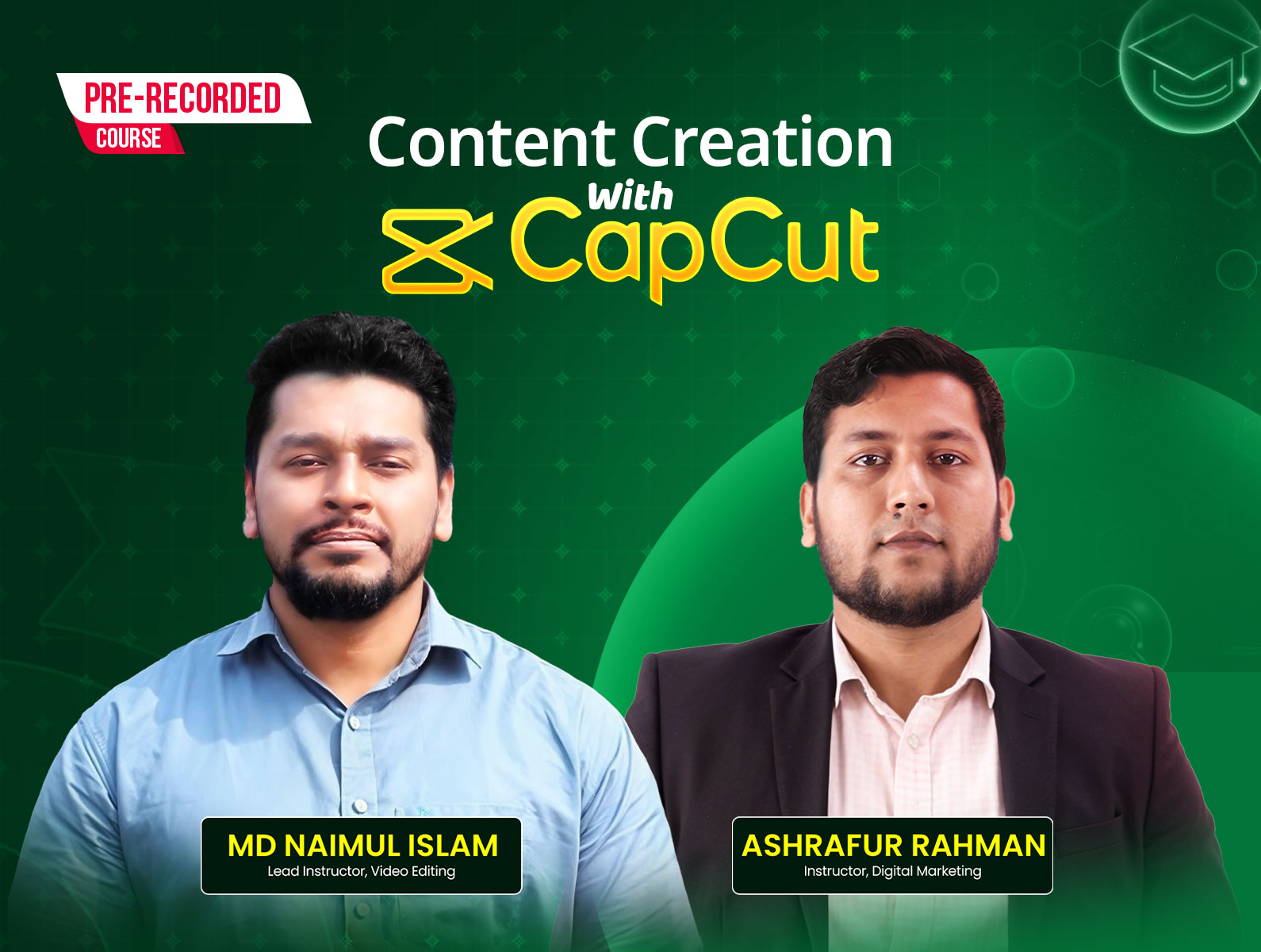 Content Creation with Capcut (🎬Pre-Recorded)