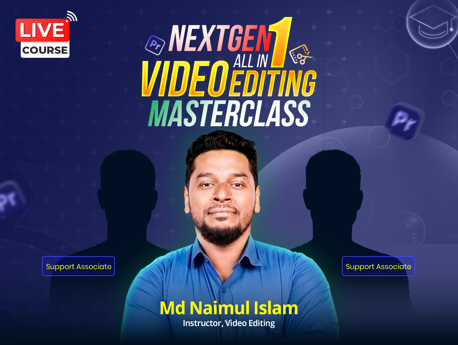 Nextgen All In One Video Editing Masterclass (🔴LIVE Batch)