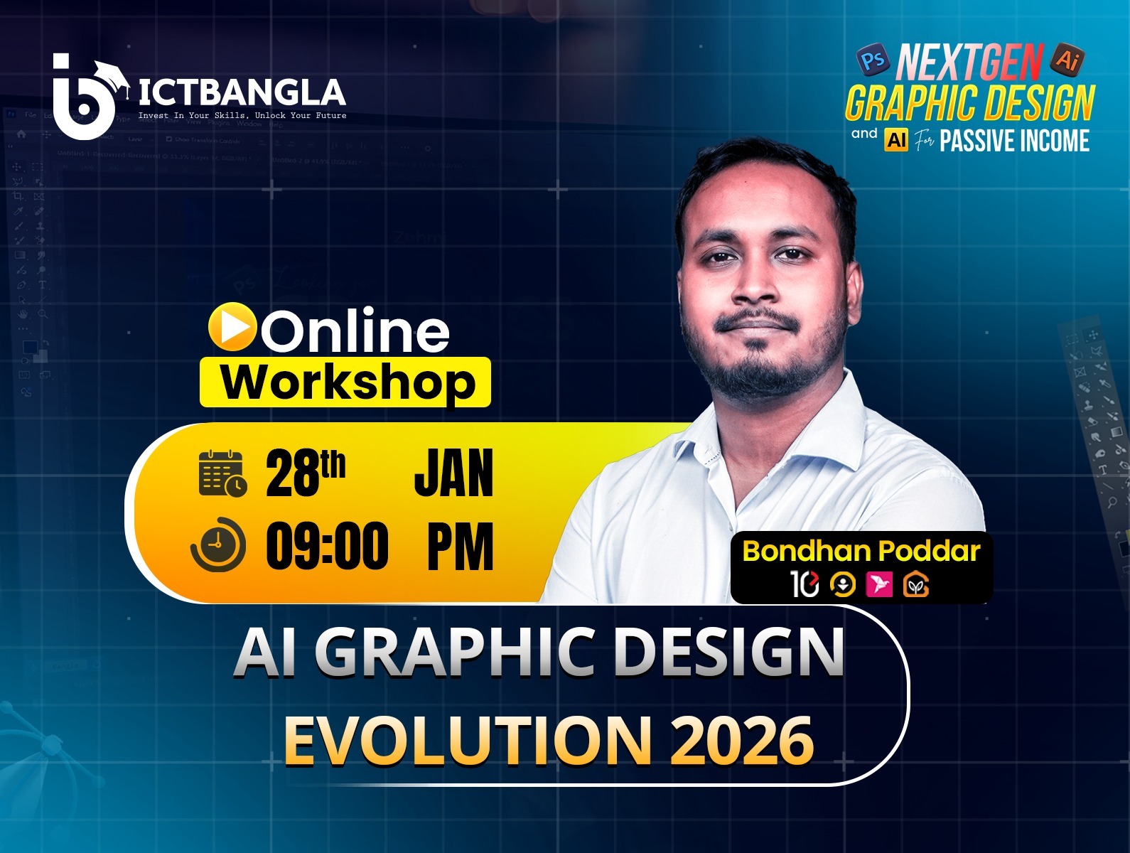 AI Graphic Design Evolution 2026 (⭕Live Online Workshop)