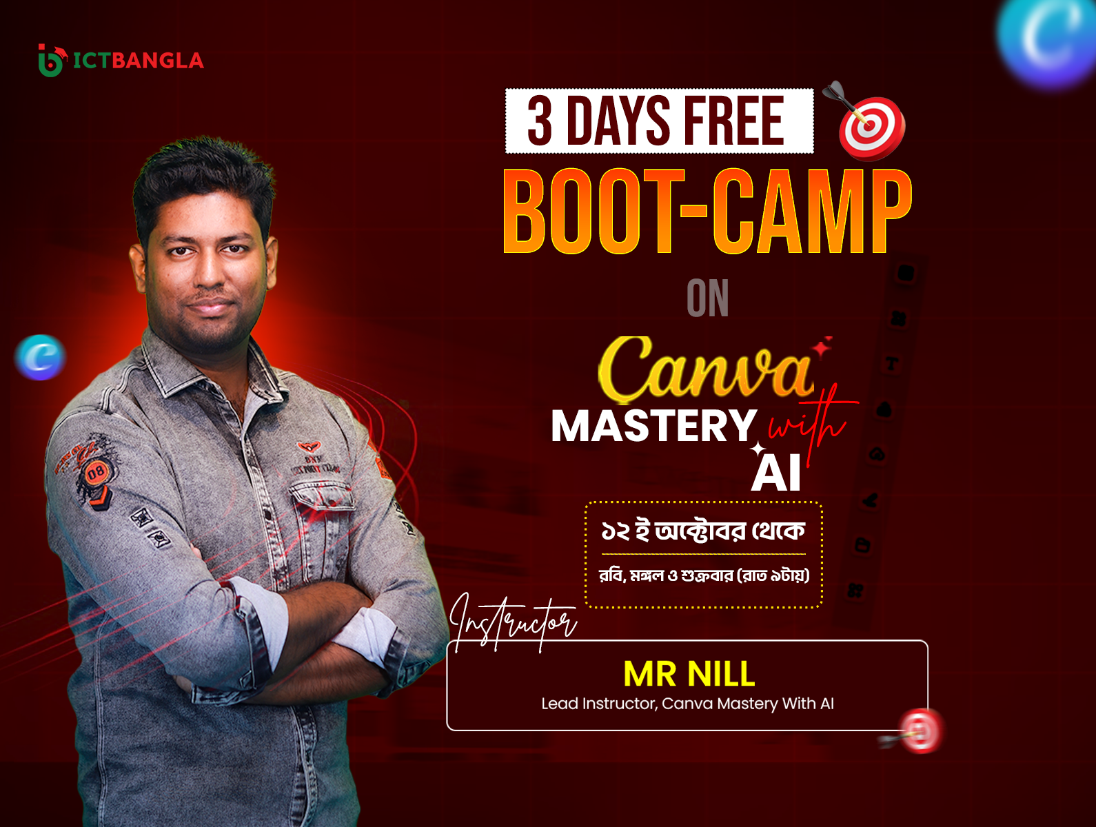 Canva Mastery with AI (3 Days🔴Live Boot-Camp)