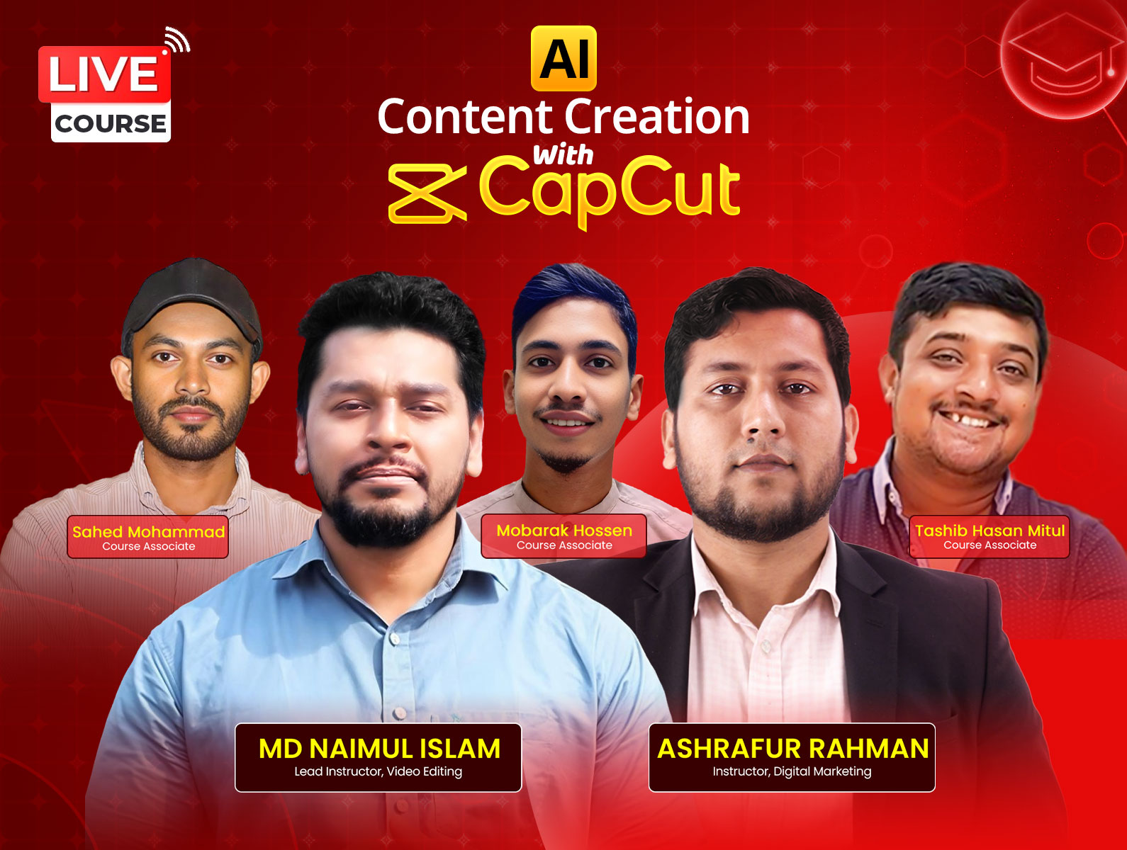 Ai Content Creation with Capcut (🔴Live Course)